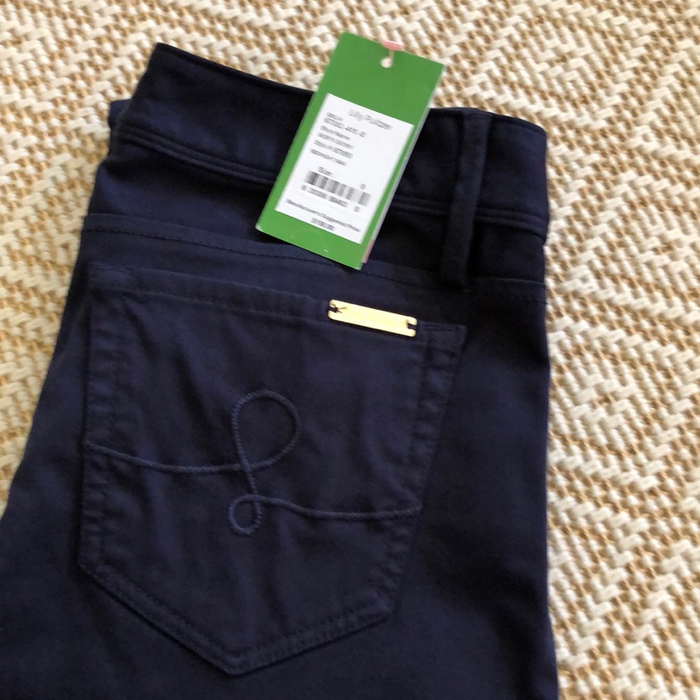 Lily Pulitzer Size 0 Midnight Navy Skinny Pant